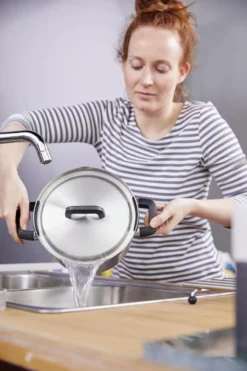 BK Flow Cool Pannenset - 4-delig – RVS Deksels - Veilig Afgietsysteem - Geschikt Voor Alle Warmtebronnen -Greenpan Winkel 799x1200 1