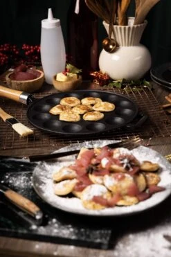 Blackwell Poffertjespan - Met Houten Steel - Gietijzer - ø 24 Cm -Greenpan Winkel 799x1200 9