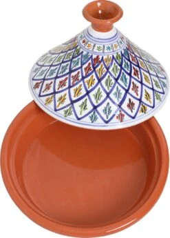 CRAFLAIR ~ Tajine ~ Ø 30 Cm ~ Geschikt Voor Inductie - Adapter ~ Handgemaakt ~ Geglazuurd Keramiek -Greenpan Winkel 860x1200 1